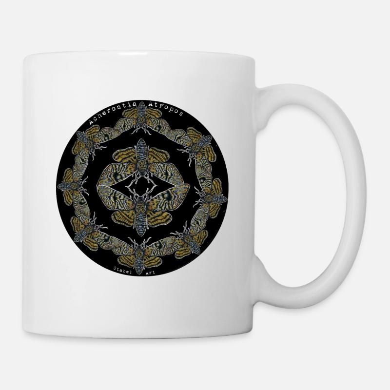 death's head moth - Mug - white