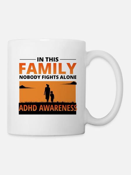 ADHS-Bewusstsein - Tasse - Weiß