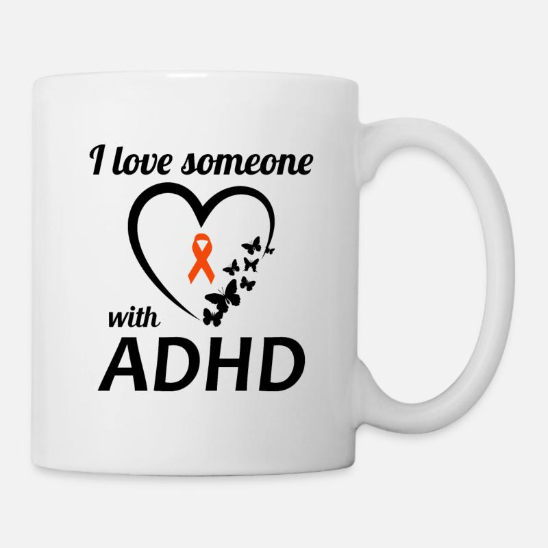 Sensibilisation au TDAH - Mug blanc - blanc