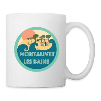 Monta blue naked - Tasse - Weiß - Rechts