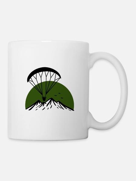 Paramotoring Retro Design - Tasse - Weiß