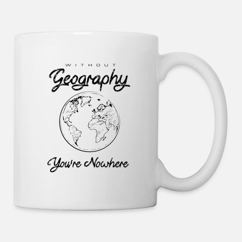 Geography - Tasse - Weiß