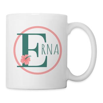 Erna Name Vorname Mädchen - Tasse - Weiß - Rechts