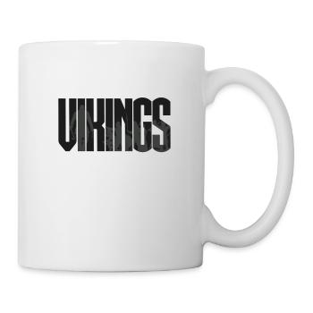 VIKINGS Logo - Tasse - Weiß - Rechts