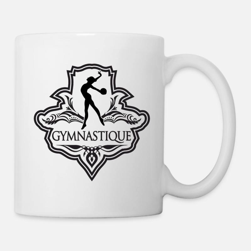 Gymnastique - Mug blanc - blanc