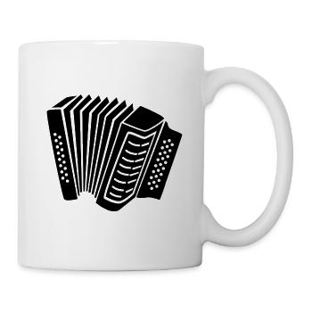 Akkordeon - Tasse - Weiß - Rechts
