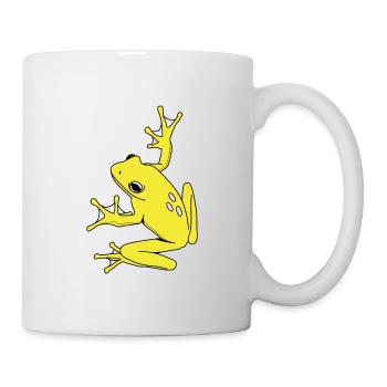 Tropical Yellow Frog - Mug - white - Right