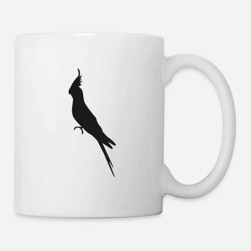 Nymphensittich - Tasse - Weiß