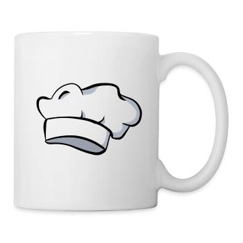 Chef's hat Chef Chef Kitchen Chef - Mug - white - Right