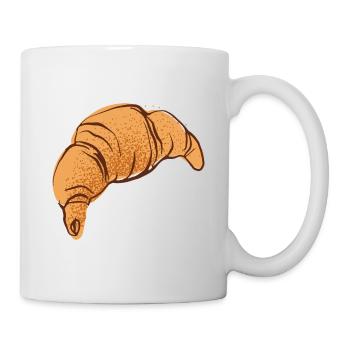 Croissant - Mug blanc - blanc - Droite
