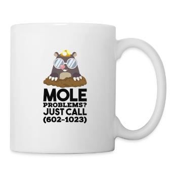 Chimie Mole Mole Chimie - Mug blanc - blanc - Droite