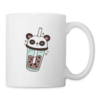 Panda Bubble Tea Pandabär Bubbletea - Tasse - Weiß - Rechts