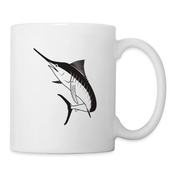 Espadon - Mug blanc - blanc - Droite