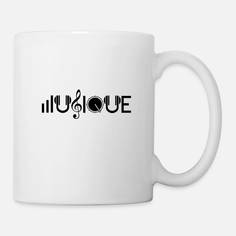 MUSIQUE ! - Mug blanc - blanc