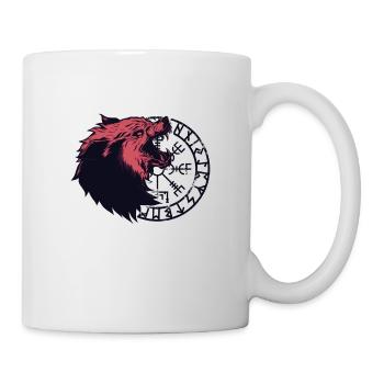 Fenrir Vegvisir - Mug - white - Right