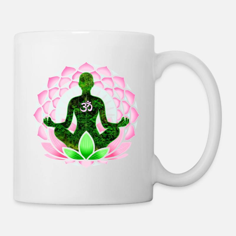 Yoga Relax - Tasse - Weiß
