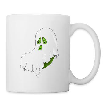GhostBean - Tasse - Weiß - Rechts