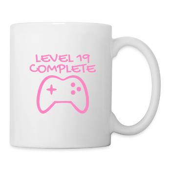19th Birthday - Gamer 19 - 19 Years Gift - Mug - white - Right
