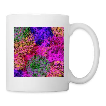 Floral abstraction - Mug - white - Right