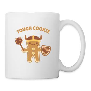 Warrior Gingerbread Man Tough Cookie - Mug - white - Right