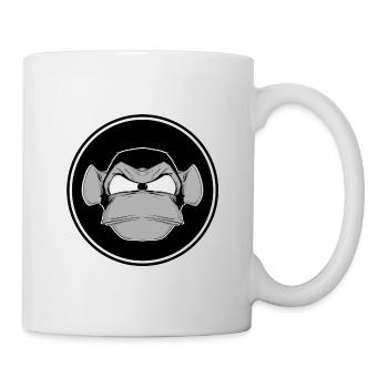 Chimpanzé Singe Drôle Comic Comicstyle Gaming - Mug blanc - blanc - Droite