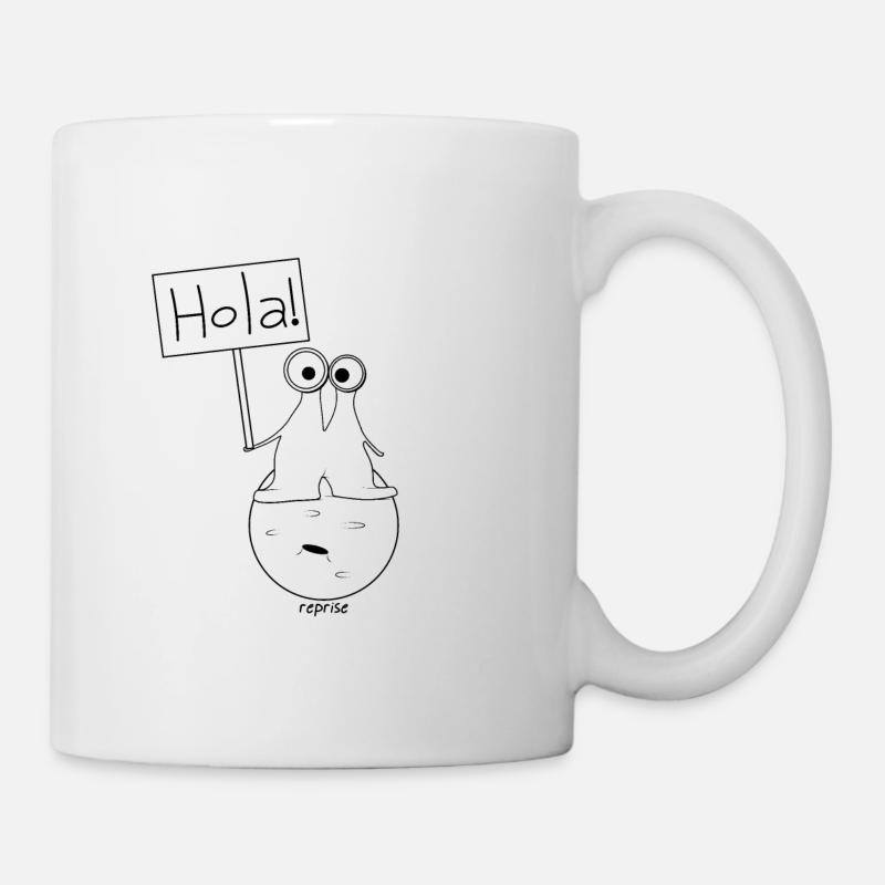 Süßes Alien - Tasse - Weiß