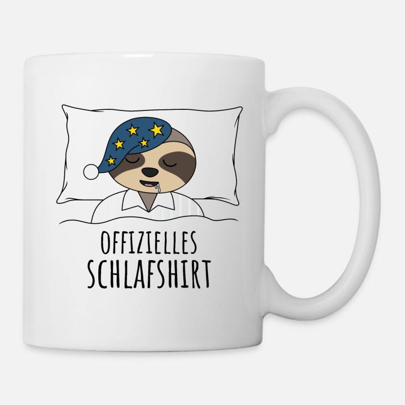 Offizielles Schlafshirt - Tasse - Weiß