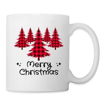Ugly Christmas sweater Merry christmas - Mug - white - Right