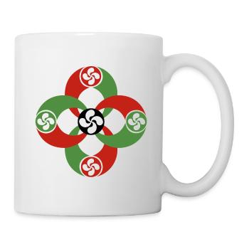 Basque Cross - Mug - white - Right