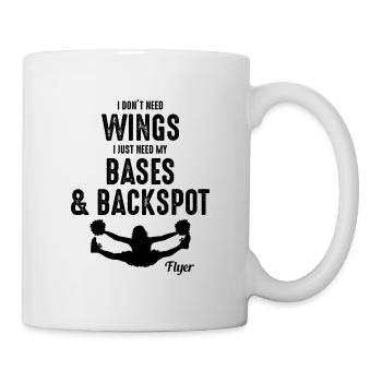 Cheerleader Cheerleading Girl Cheering Funny - Mug - white - Right