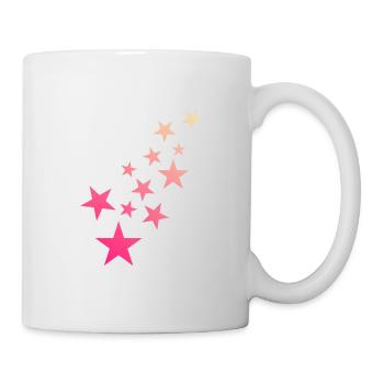 Star Star Pattern Starry Sky - Mug - white - Right