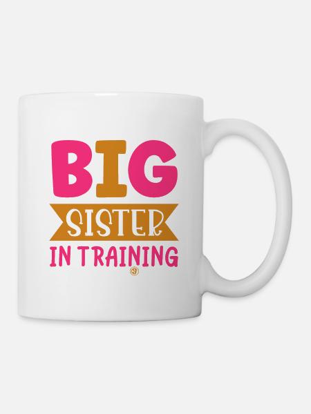 Grande sœur en formation - Mug blanc - blanc