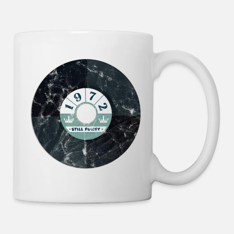 1972 Rétro - Mug blanc - blanc