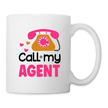Call my agent - Mug - white - Right