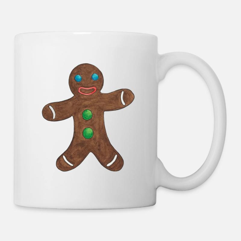 Gingerbread man - Mug - white