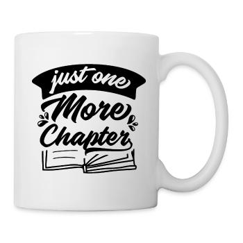 Just One More Chapter - Mug - white - Right