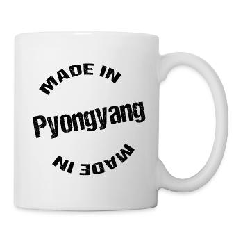 Made in Pyongyang - Mug blanc - blanc - Droite