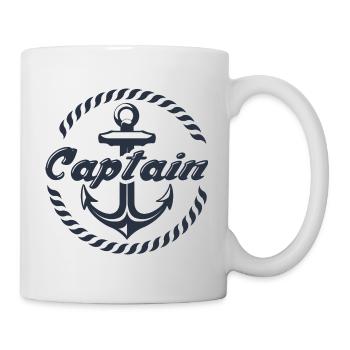 Capitaine - Mug blanc - blanc - Droite