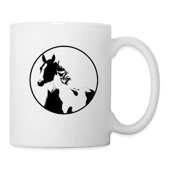 Paint Horse - Tasse - Weiß - Rechts