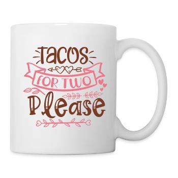 Tacos For Two Please - Mug - white - Right