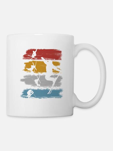 Ski freestyle - Mug blanc - blanc