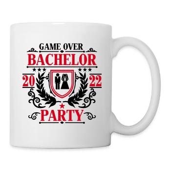 Enterrement de vie de garçon 2022 - YGA - Enterrement de vie de garçon - Mug blanc - blanc - Droite