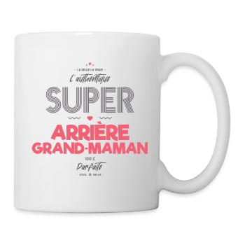 L authentique super arrière grand maman - Mug blanc - blanc - Droite