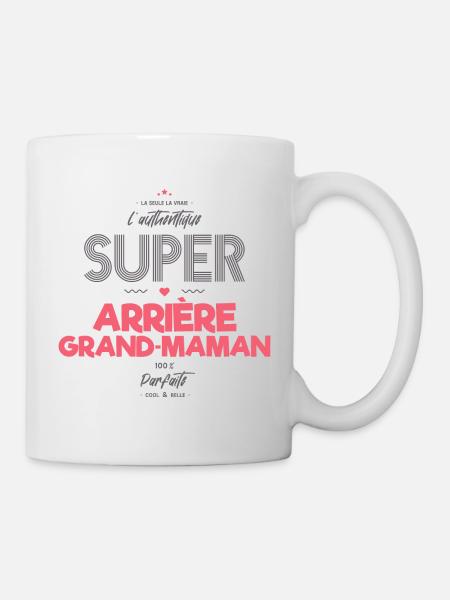 L authentique super arrière grand maman - Mug blanc - blanc
