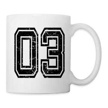 03 Afyon used look black - Mug - white - Right