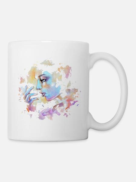 REVE DE NEBULEUSE - Mug blanc - blanc