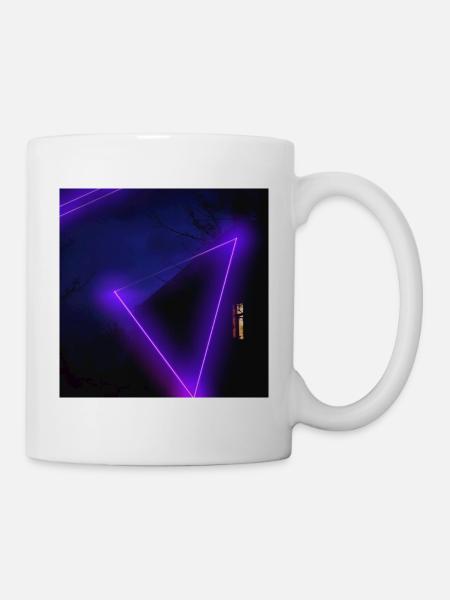 Purple Feeling #2 (Sensation violette n°2) - Mug blanc - blanc