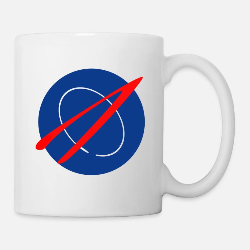 Space Patch - Tasse - Weiß