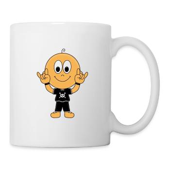 BABY - HEAVY METAL - ROCK - MUSIK - MUSIKER - Tasse - Weiß - Rechts