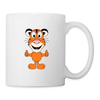 TIGER - LIKE - LIKE - LIKE - ANIMAL - CHILD - FUN - Mug - white - Right